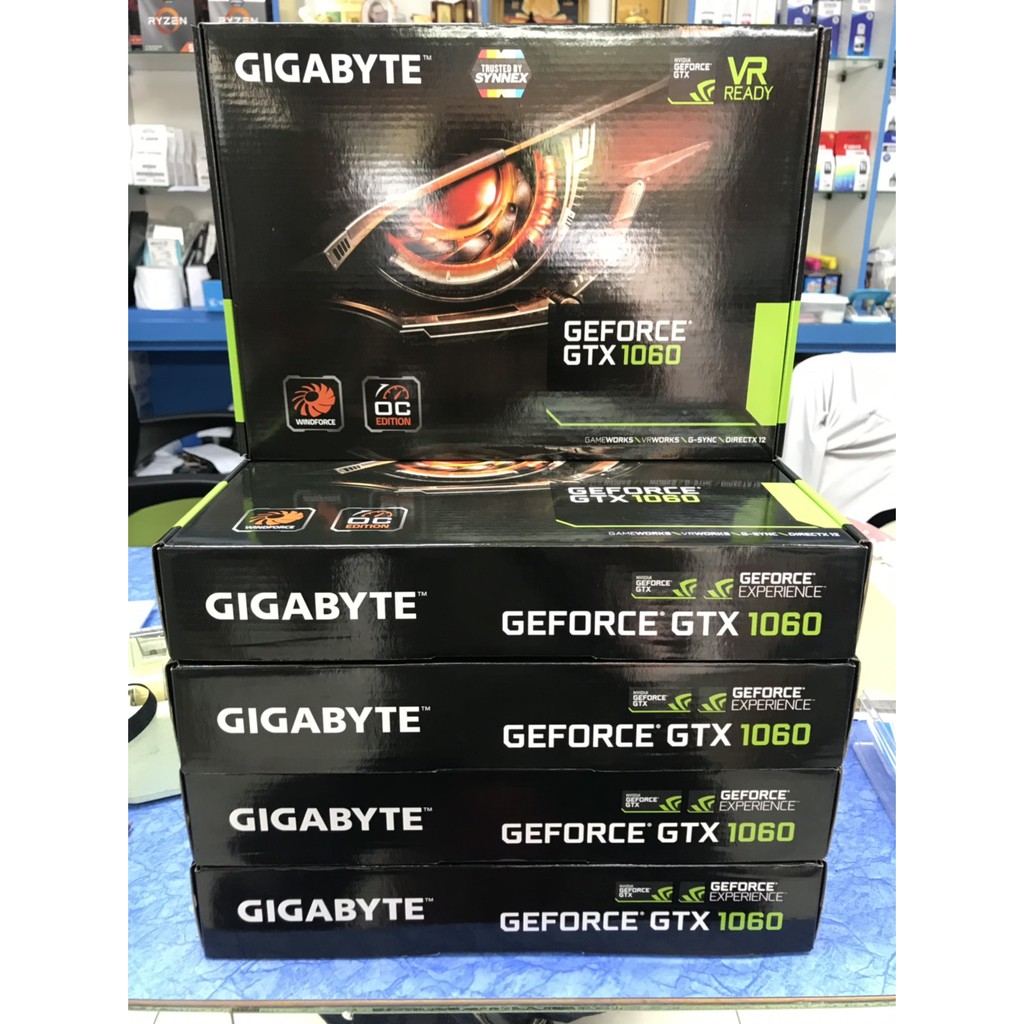 VGA GeForce GTX1060 WINDFORCE OC 3GB มือสอง