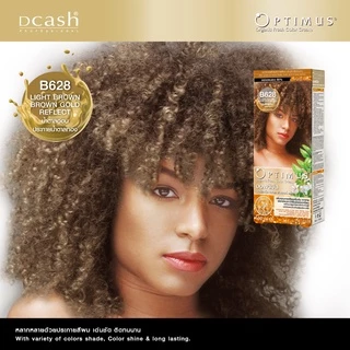 (โทนบลอนด์) Dcash ดีแคช ออพติมัส คัลเลอร์ ครีม 100ml ย้อมสีผม