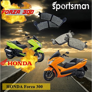 ผ้าเบรคมอเตอร์ไซค์ (หน้าและหลัง) FORZA 300 (Kevlar) โดย Volar