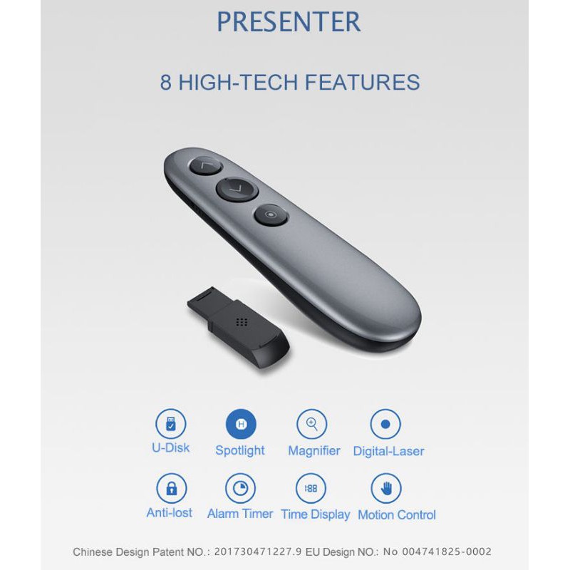 Spotlight laser pointer Presenter clicker