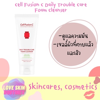 Cell Fusion C Daily Trouble Care Foam Cleanser 130ml