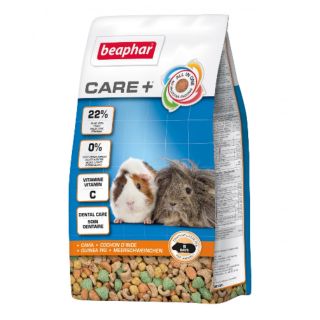 beaphar Care + บีฟาร์ อาหาร แกสบี้ กินนีพิก แคร์พลัส ขนาด 1.5 kg. / 250 g.