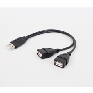 2 in 1 usb to usb cable extender ชายหญิงสายต่อ usb ชาร์จข้อมูลความเร็วสูง