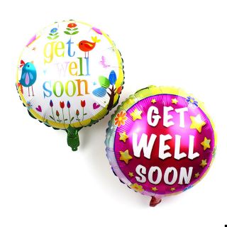 ลูกโป่งฟอยล์ Get well soon