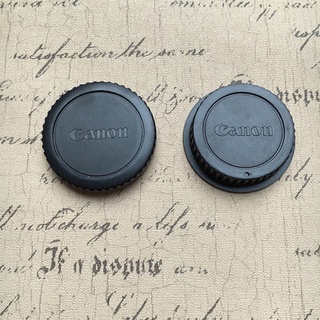 ฝาปิดบอดี้ ฝาปิดท้ายเลนส์  Lens Cap for  Canon  Nikon  Sony  Fuji