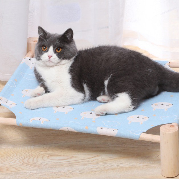 Nature Wood Cloth Cat Bed and Lounge