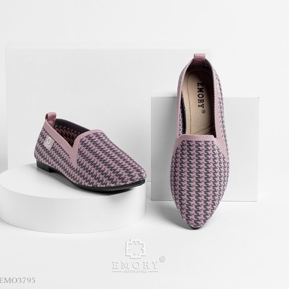 พร้อม. EMORY STYLE Flexknit Flats AQYEMO 3795 รองเท้าผู้หญิง