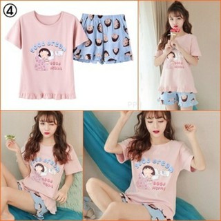 "พร้อมส่งในไทย" Sweet Dream Pajamas ชุดนอน สีพาสเทล