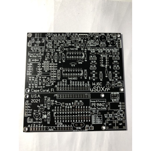 บอร์ด PCB เปล่า ไม่ลงอุปกรณ์ uSDX ver1.9.1 ปี 2021 วิทยุสื่อสาร QRP