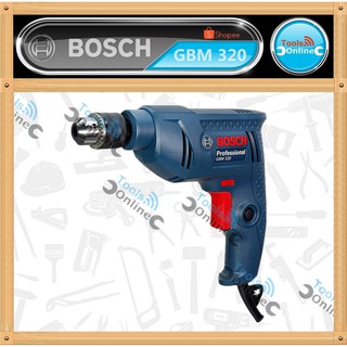 ฺBOSCH สว่านไฟฟ้า GBM 320  6.5 มม. 320 วัตต์