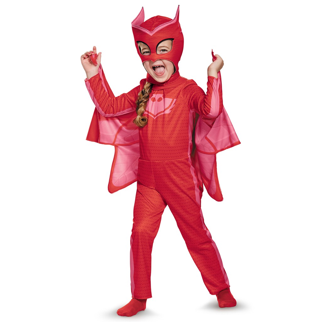 ชุดแฟนซีเด็ก PJ Masks Owlette Toddler Classic Costume ไซส์ S(2 ปี) และ M(3-4 ปี)จากอเมริกา