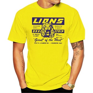 Once Upon A Time In Hollywood Lion Drag Strip เสื้อเชิ้ตลําลอง พลัสไซซ์ สําหรับผู้ชาย