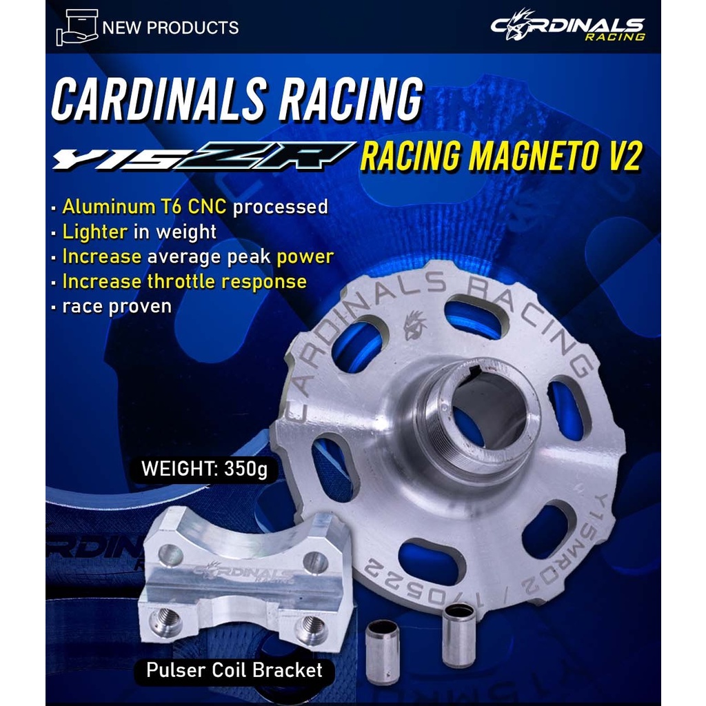 CARDINAS RACING Y15 Y15ZR RACING MAGNETO V2 350G (สําหรับรถแข่งเท่านั้น)