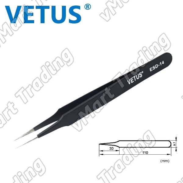 Vetus ESD-14 Precision Tweezer