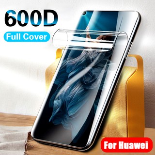 ฟิล์มนุ่มฟิล์มกันรอยหน้าจอสําหรับ Huawei Mate 30 20 X P 20 P 40 Pro P 30 Lite Nova 7 I 5 T 3 I 3e 4 Honor 20 10 Lite 8 X Play