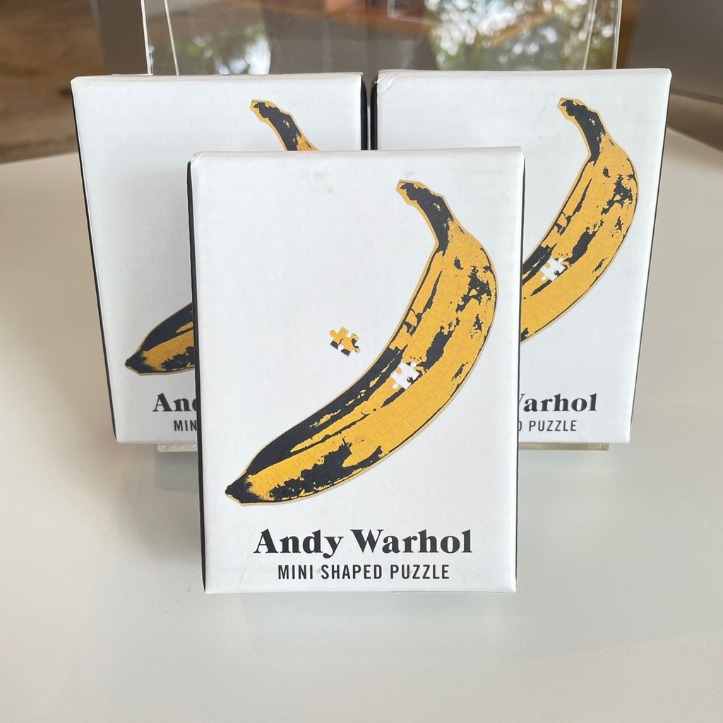 Andy Warhol Mini Shaped Jigsaw Puzzle Banana Shopee Thailand