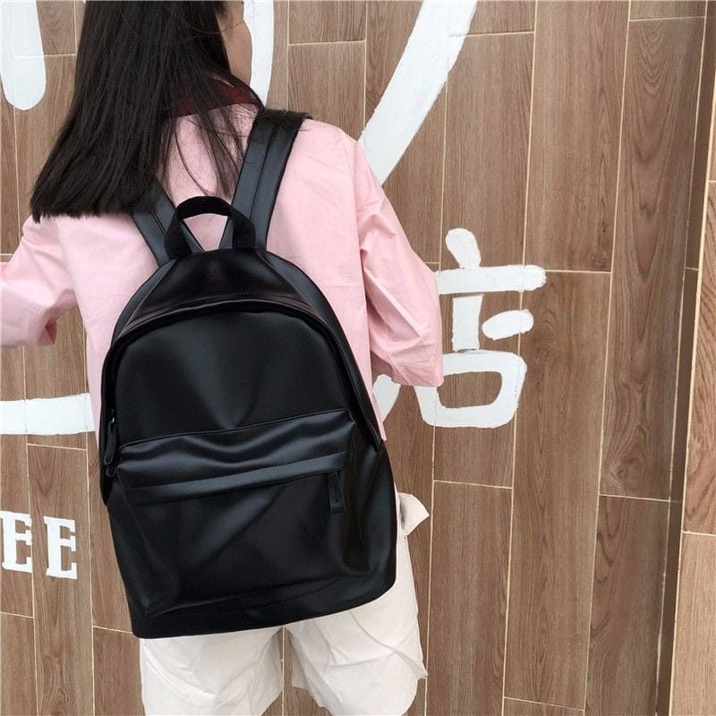 Tasindo - as Women 's Leather Backpack Backpack - Daypck Women 's Sling Bag