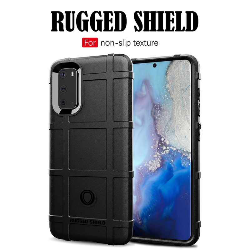 สําหรับ Samsung Galaxy S20 S20 FE S20 Plus S20 Ultra Hybrid กันกระแทกโล่เกราะนุ่มป้องกันเคสโทรศัพท์ฝาครอบ ราคา ถูกที่สุด ดีลบีเคเค แกลเลอรีภาพที่ 3