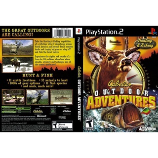 Cabelas Outdoor Adventures 2006 แผ่นเกมส์ PS2