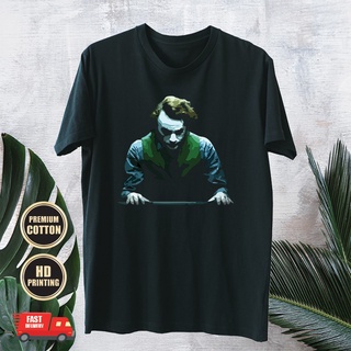 [READY STOCK] JOKER BATMAN DC COMIC MARVEL CASUAL GRAPHIC BLACK T-SHIRT 11