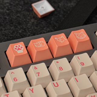 GMK Orange Boi  keycaps cherry profile Dye Sub PBT  keycap 137 keys 64/68/87/96/980