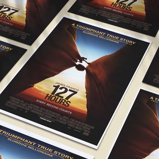 127 Hours Poster (2010) โปสเตอร์ภาพยนต์ 127 ชั่วโมงระทึก สินค้าขนาด 33x48 cm