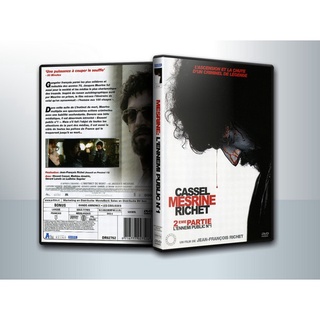 [ DVD Movie มีปก+สกรีนแผ่น-ไม่มีกล่อง ] Cassel mesrine richet อหังการคนโคตรเหยียบฟ้า 2 [ 1 DVD ]