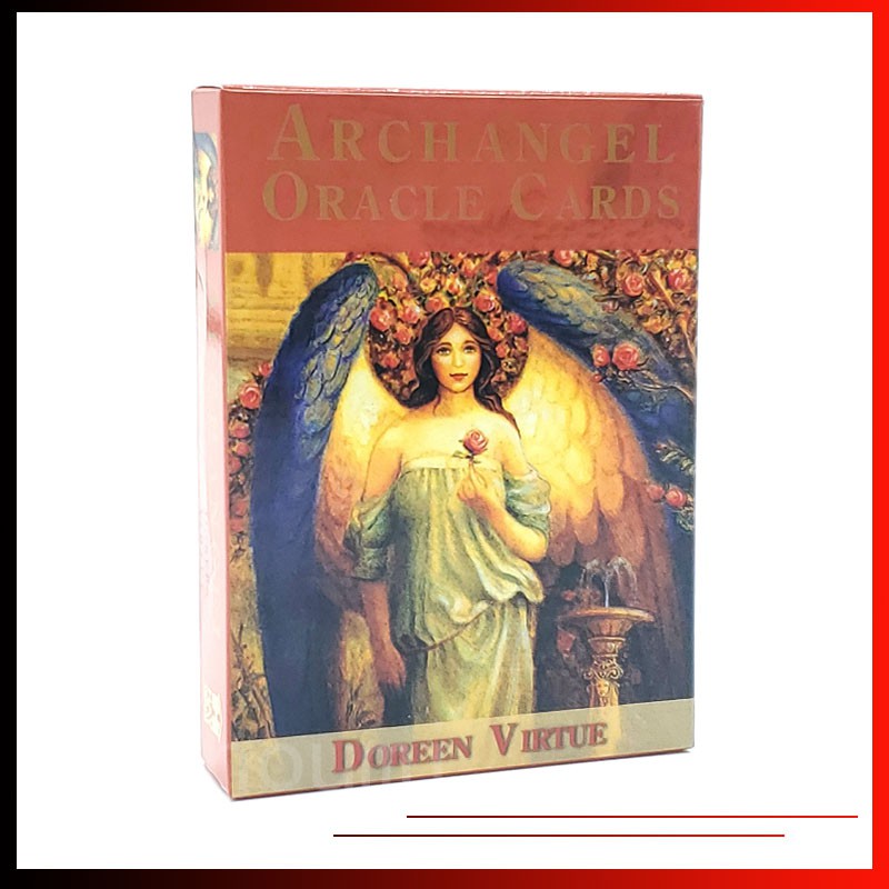 【Ready Stock】Archangel Oracle Tarot Cards Read The Mythical Destiny Divination For Fortune 45-card Games