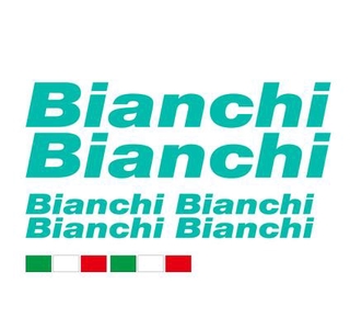 weng สติกเกอร์จักรยานรูปลอกสีขาวสีดำสีเขียว Bianchi สำหรับจักรยานเสือหมอบกรอบ Mountain MTB FIXED สติกเกอร์เกียร์