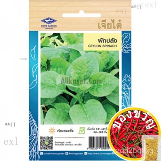 เมล็ดพันธุ์ ผักปลัง (Ceylon spinach ) ขนาดบรรจุ 90 เมล็ด ตราเจียไต๋ VYYO