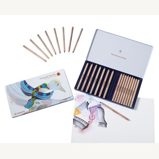 ดินสอสีไม้สามเหลี่ยม Stockmar Coloured pencils triangular 24+1 pencils assortement