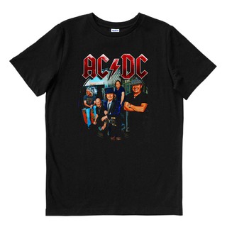 Ac DC - วงกลมวงกลม | เสื้อยืด พิมพ์ลายวงดนตรี | Merch เครื่องดนตรี | Unisex | Merch เครื่องดนตรี | Ac / dc | ร็อคคลาสสิก