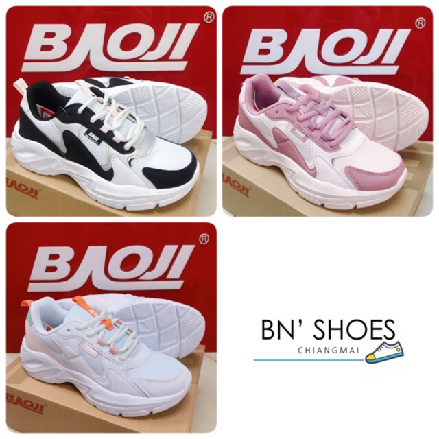 รองเท้าผ้าใบผู้หญิง ยี่ห้อ baoji 💖แท้💯 รุ่น BJW 667