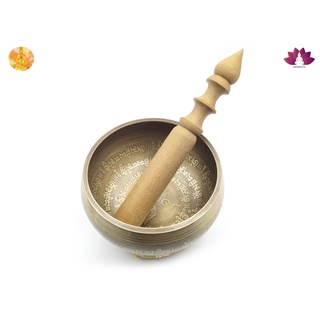 Singing Bowl ขันทำสมาธิลายมนต์ตราทิเบต ขันทิเบต