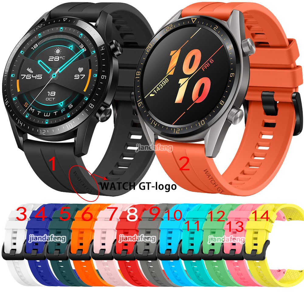 สายนาฬิกาข้อมือซิลิโคน สําหรับ HUAWEI WATCH GT4 GT3 pro GT2 46 มม. Watch4 pro