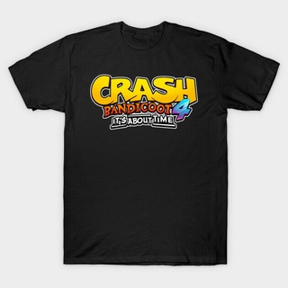 Tshirt Punk Clássica Crashicoot 4 Crashicoot 4 รองเท้าฮิปสเตอร์&lt;2022&gt;