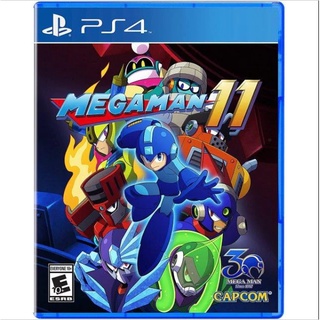 PS4 Mega man 11 Megaman (AllZone/US)(English) แผ่นเกม ของแท้ มือหนึ่ง มือ1 ของใหม่ ในซีล