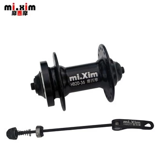 MI.XIM ดุมดิสเบรคจักรยาน หน้า/หลัง MTB 8/9/10 สปีด 32/36 รู พร้อมแกนปลดเร็ว(เฟืองสวมและเฟืองเกลียว)
