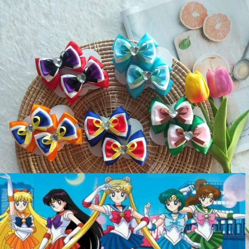 กิ๊บโบว์ติดผมเด็ก sailor moon