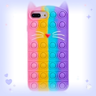 ป๊อปอิท Pop It เคส-Xiaomi Redmi Note 9S 5 Pro Note 7 Pro Note 9 Pro Max Note 10 Pro Max 9A S2 K40 Pro Xiaomi 6X A2 Poco F3 M3 Pro Case เคสโทรศัพท์ป๊อปบับเบิ้ลบรรเทาความเครียด