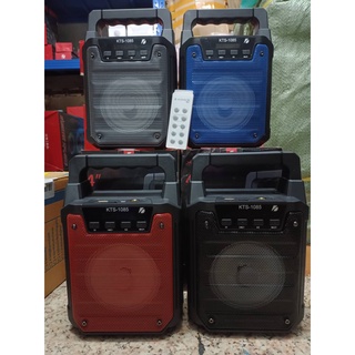 📮พร้อมส่ง📦ลำโพง Bluetooth ลำโพง รุ่น KTS-1085 ลำโพงบลูทูธคาราโอเกะ คุณภาพเสียงดีเยี่ยม พกมาสะดวก แถมฟรี รีโมทกับสายชาร์จ