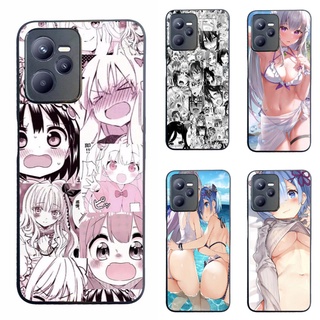 เคสโทรศัพท์มือถือ ลายการ์ตูนอนิเมะ Hentai Ahegao สําหรับ Realme C35 Narzo 50a prime