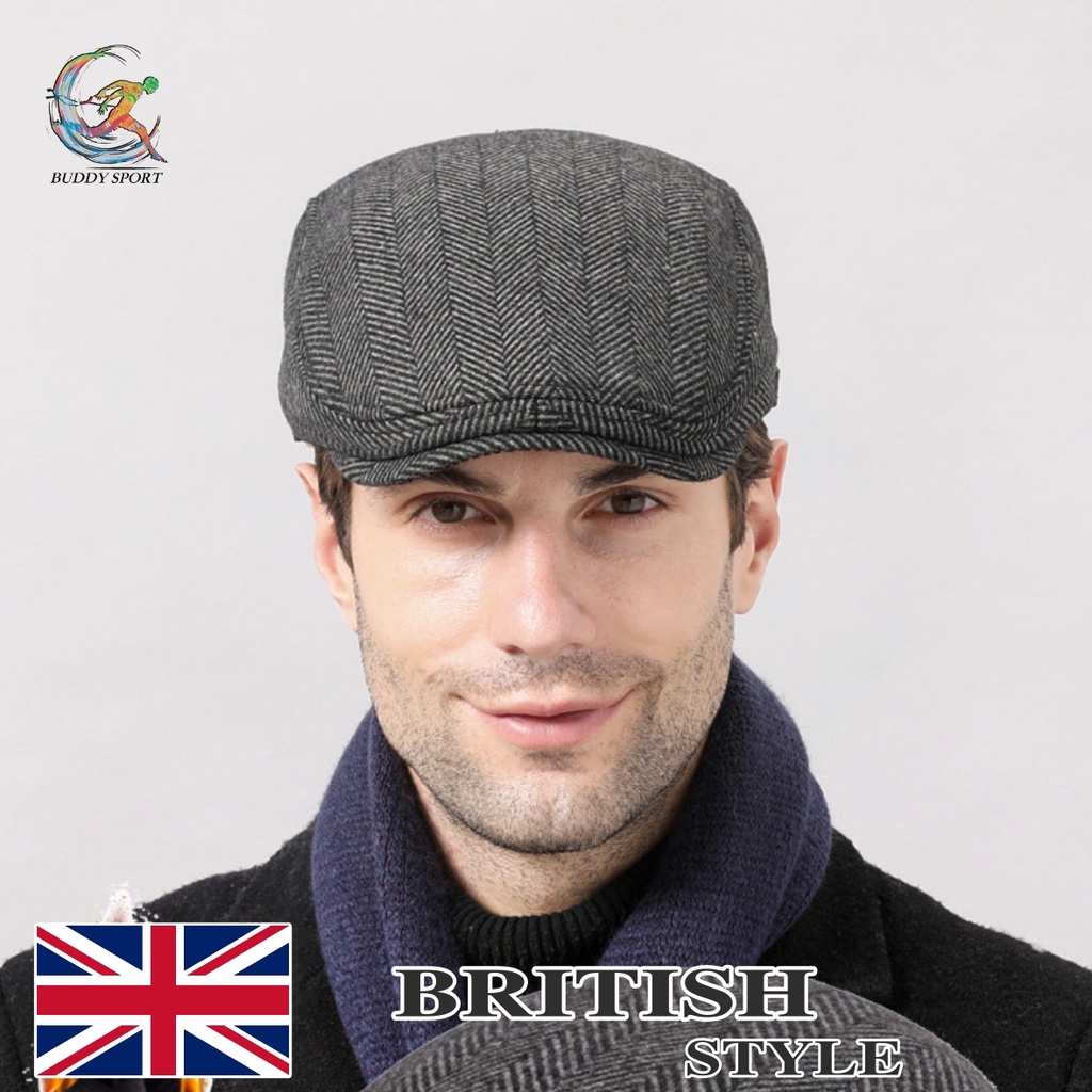 หมวกเบเร่ต์ BRITISH STYLE / PEAKY BLINDERS คลาสสิคสุดเท่ห์ ไม่เหมือนใคร 05B7 - รูปที่ 2