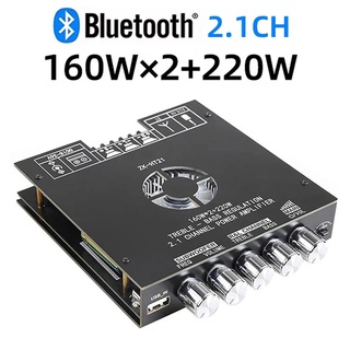 Tda7498e บอร์ดขยายเสียงสเตอริโอ ซับวูฟเฟอร์ บลูทูธ 2.1Ch Class D USB 2*160W+220W 2.1 ช่องทาง