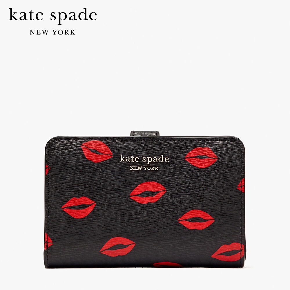 KATE SPADE NEW YORK SPENCER KISSES COMPACT WALLET K5685 กระเป๋าสตางค์