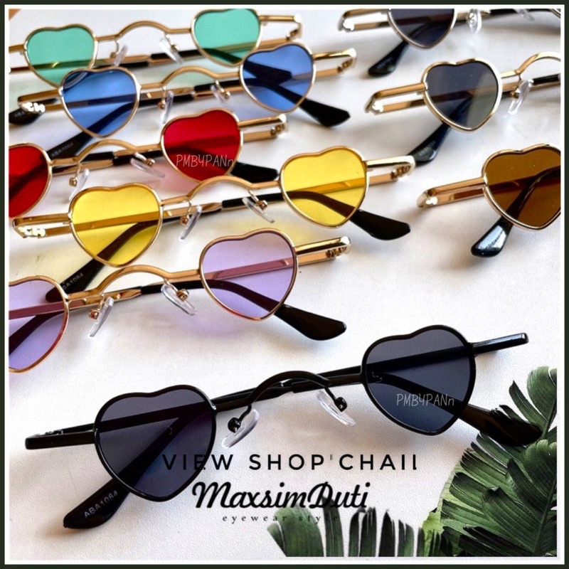 🇹🇭 รุ่นDro207 แว่นตาทรงวินเทจ ❤️ รุ่นนี้ใส่ได้ทั้งผู้ใหญ่และเด็ก แว่นตากันแดด ป้องกันUV400ได้จริง ทรงหัวใจ - รูปที่ 2