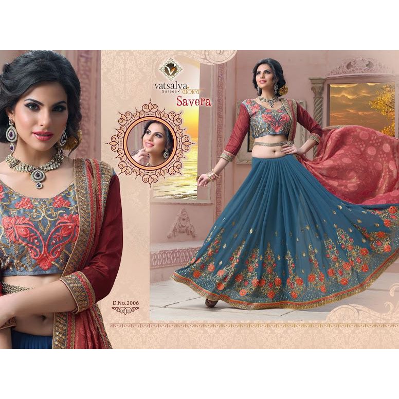 HALF N HALF DINNER SAREES