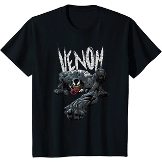 เสื้อยืดผ้าฝ้ายพรีเมี่ยม เสื้อยืด พิมพ์ลาย Marvel Venom Eddie Brock