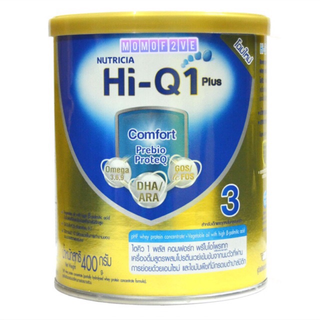 Hi-Q Comfort 1 Plus  Prebio ProteQ 400 g.>>ไฮคิว คอมฟอร์ท  1 พลัส