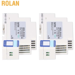 Rolan Rail Switching พาวเวอร์ซัพพลาย Dr / Din Series ไฟ Led สามารถปรับแรงดันต่ํา